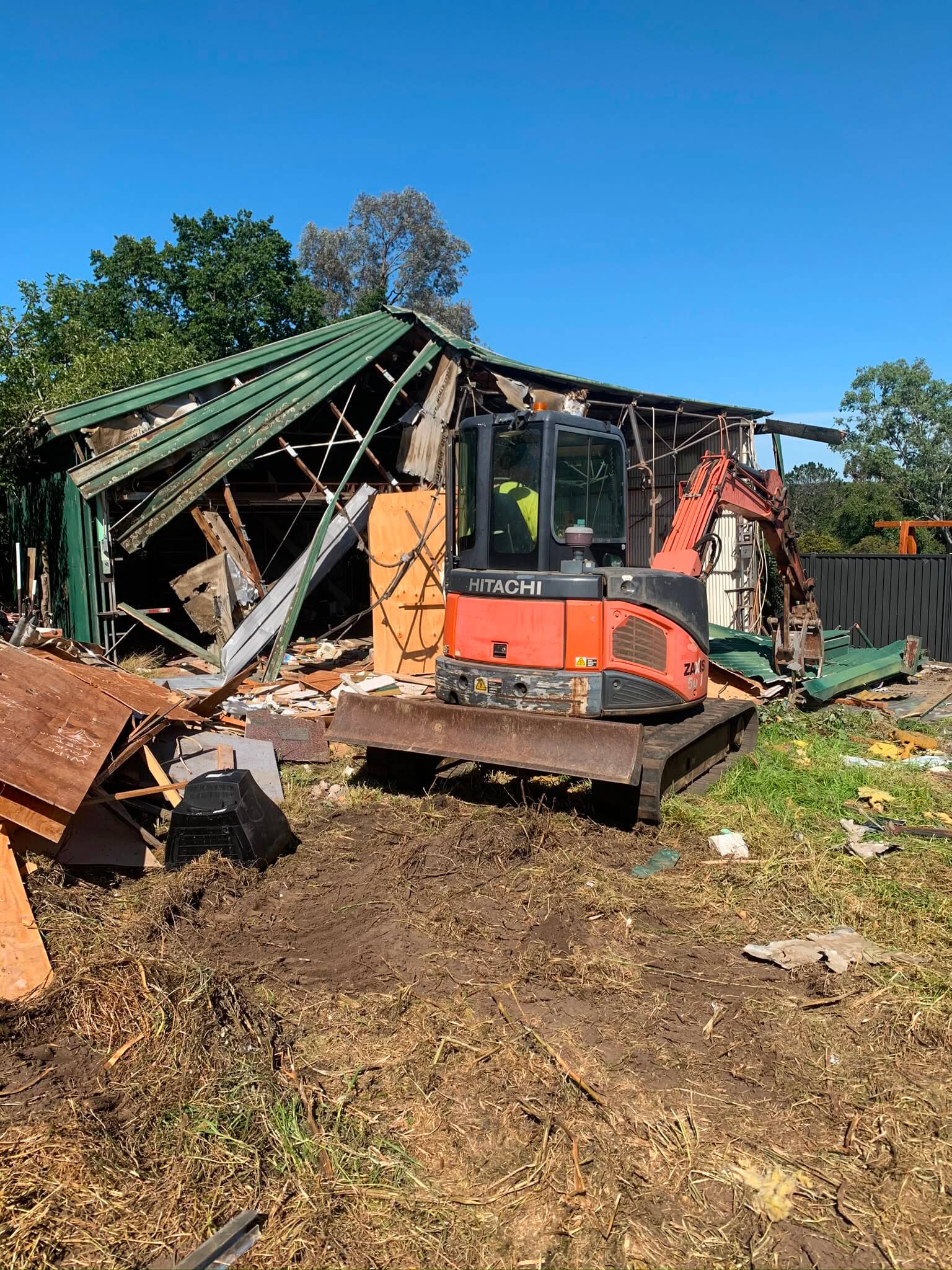 House demolition